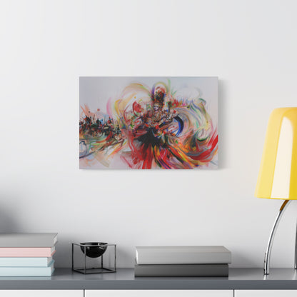 Kaleidoscope Heart Canvas Print