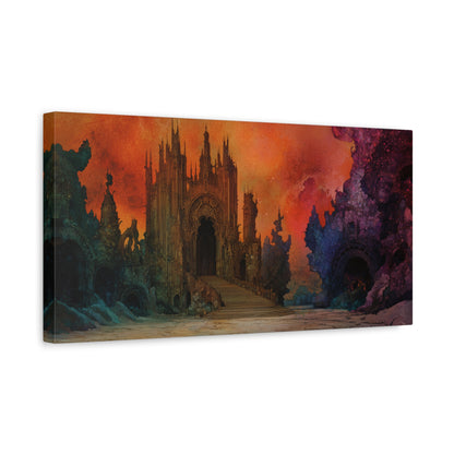 Towers of Eldoria Canvas Print