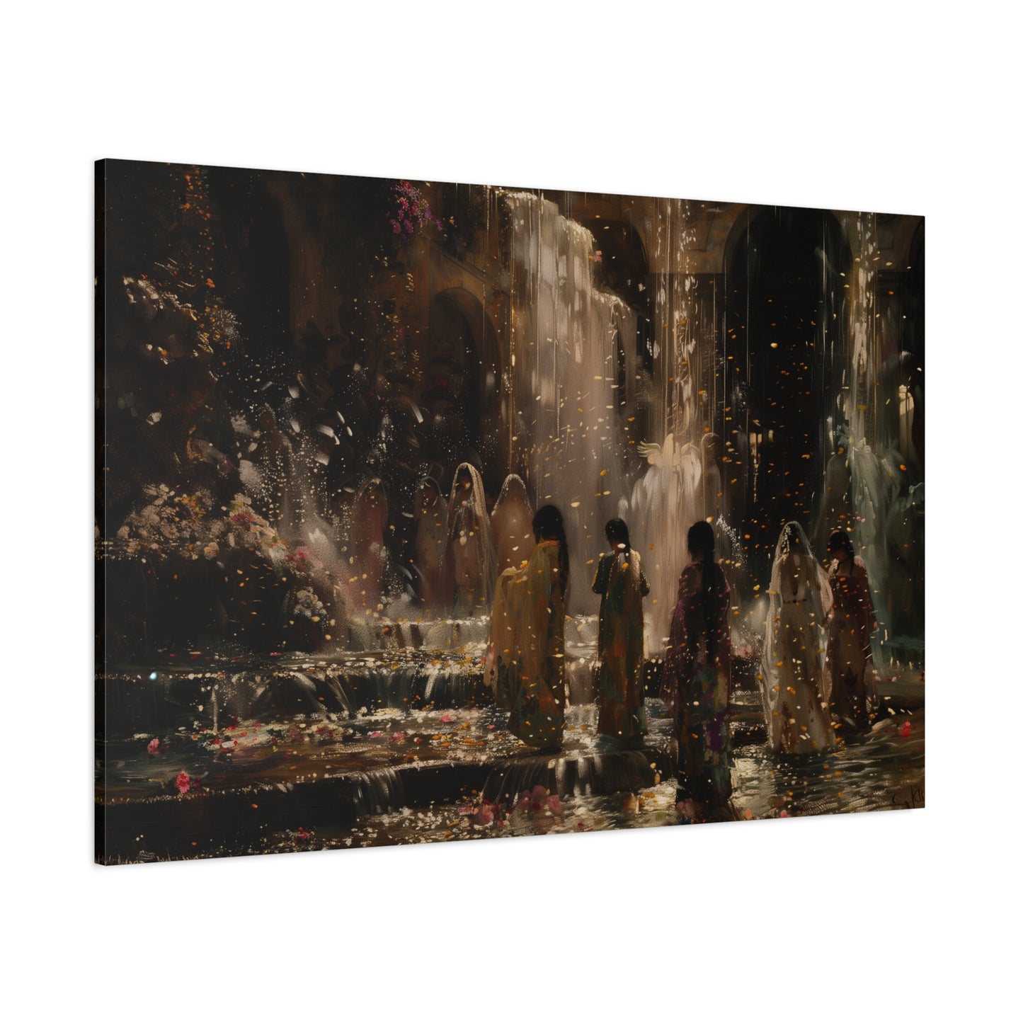 Fountain of Yore Canvas Print