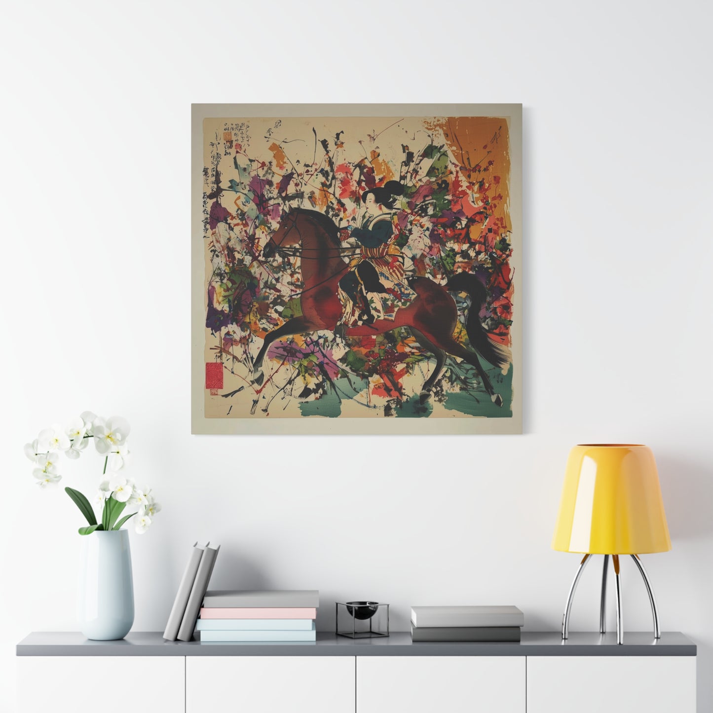 The Painted Odyssey Canvas Print