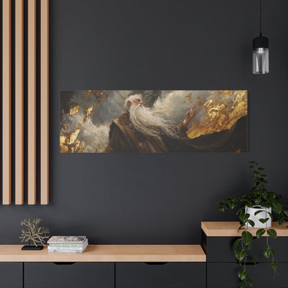 Lorekeeper's Gaze Canvas Print