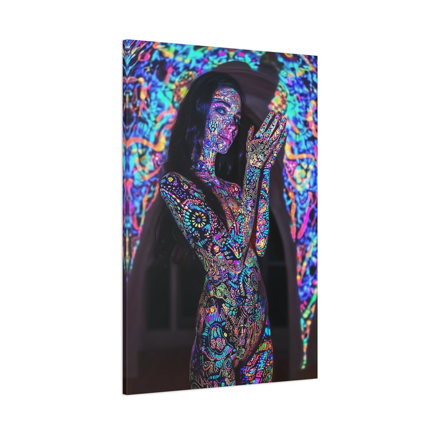 Kaleidoscope's Whisper Canvas Print