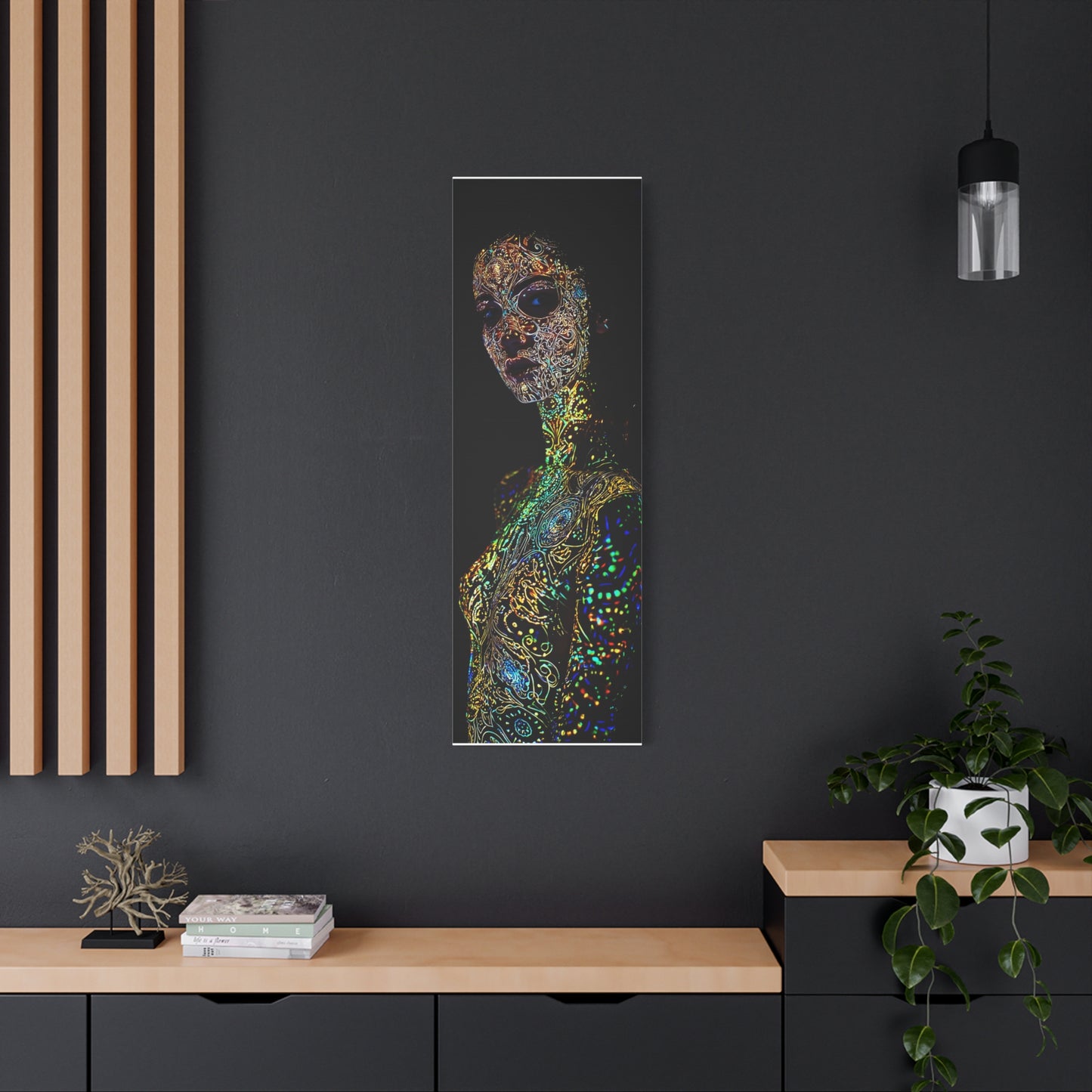 Starlit Whispers Canvas Print