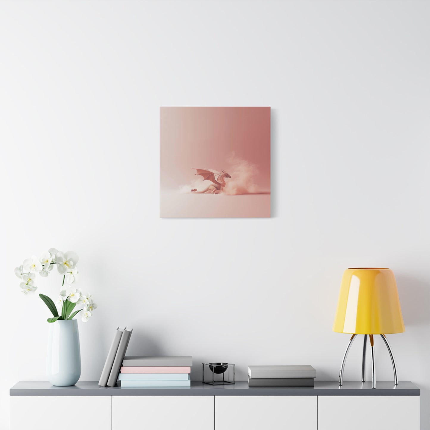 Dragon's Whispered Dream Canvas Print