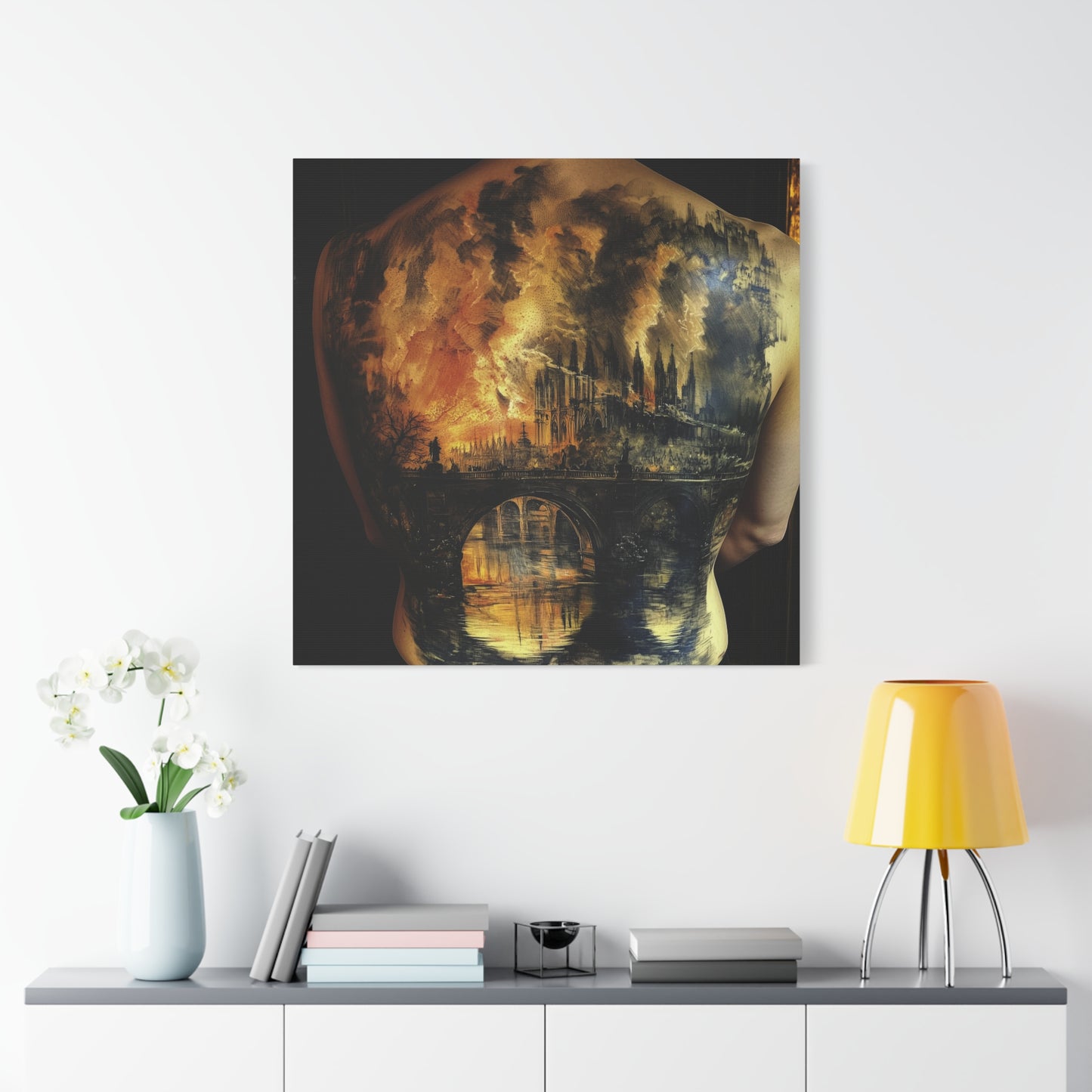 The Balance of Light Canvas Print