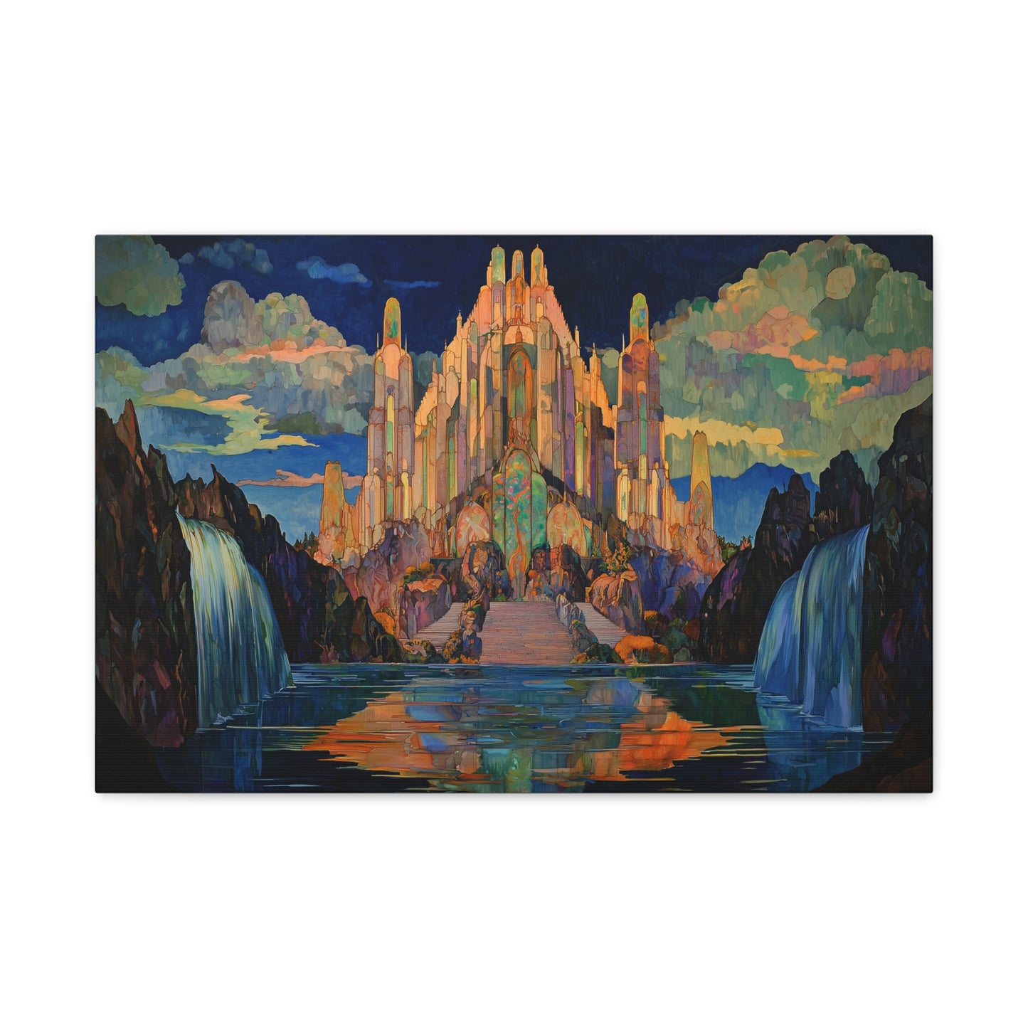 The Ancient Citadel Canvas Print