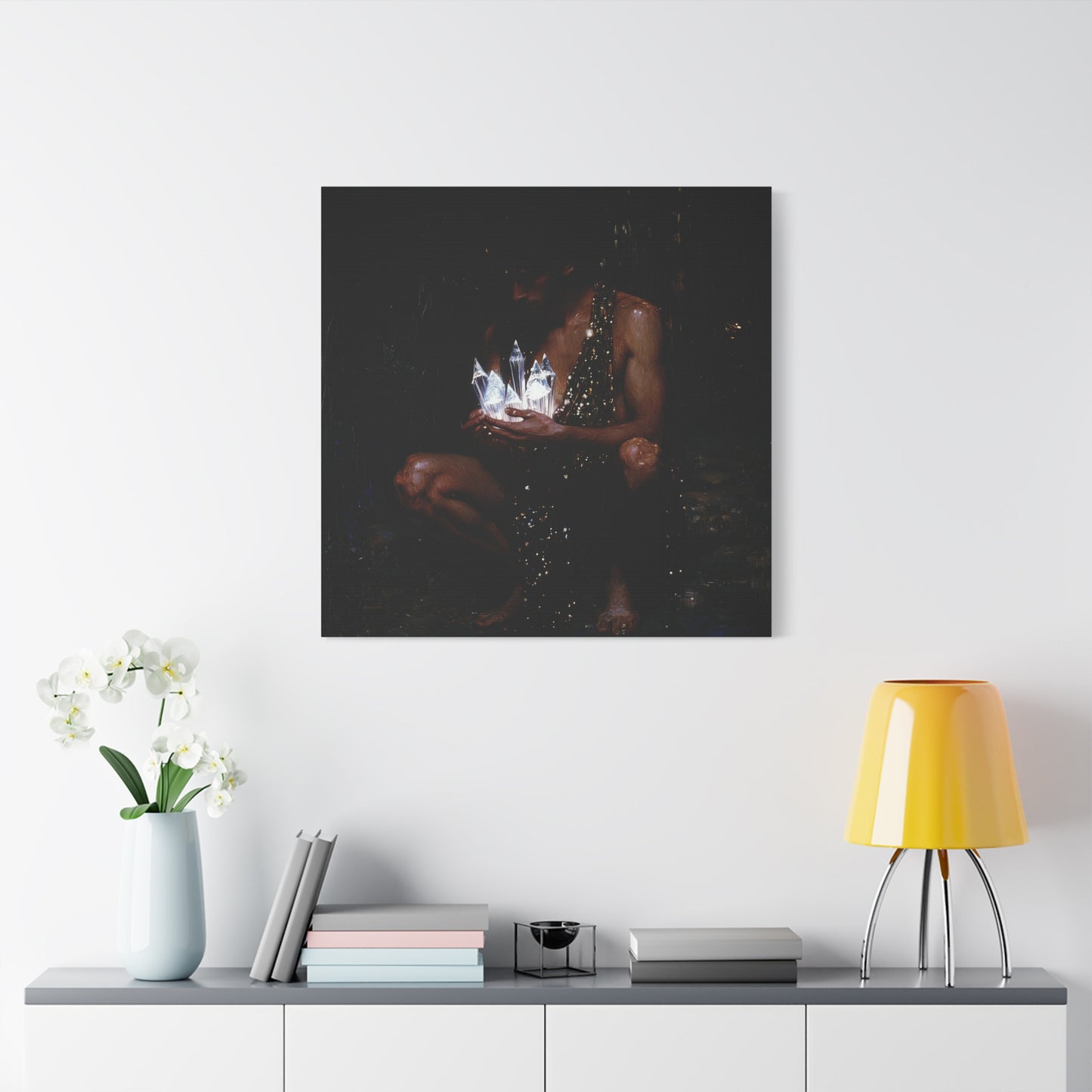 The Crystal Guardian Canvas Print