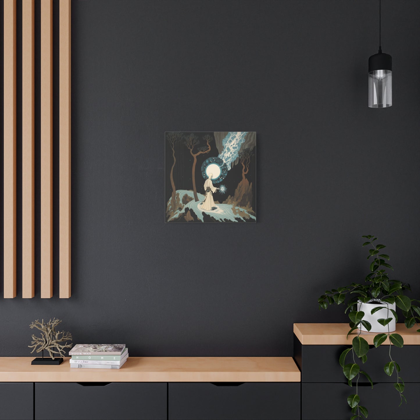 The Moon's Whisper Canvas Print