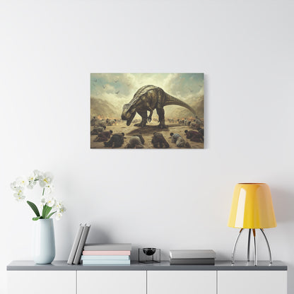 Awe in Dust Canvas Print