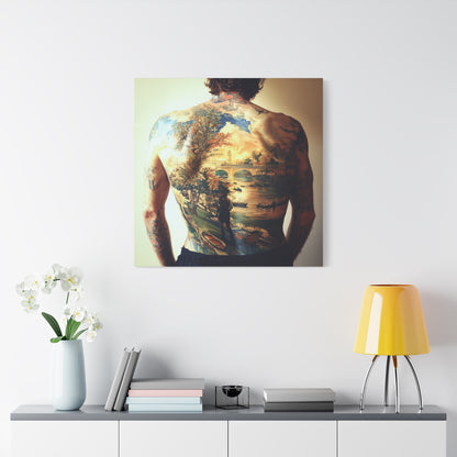 Inked Reverie Canvas Print