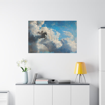 Riders of the Sky Canvas Print