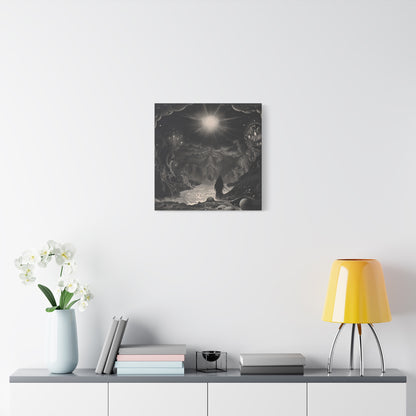 The Cosmic Balance Canvas Print