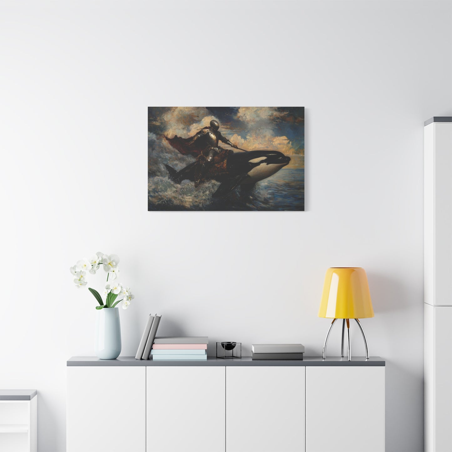 Ocean’s Valor Canvas Print