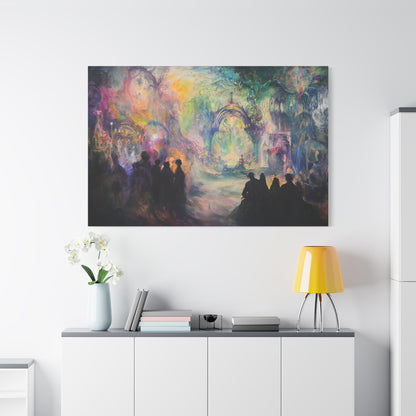 Dusk Awaits Canvas Print