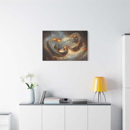 The Infinite Gaze Canvas Print