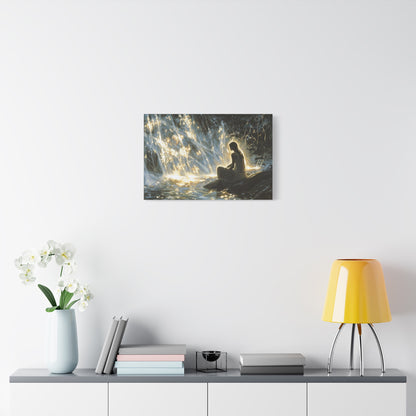 Silent Stream Canvas Print