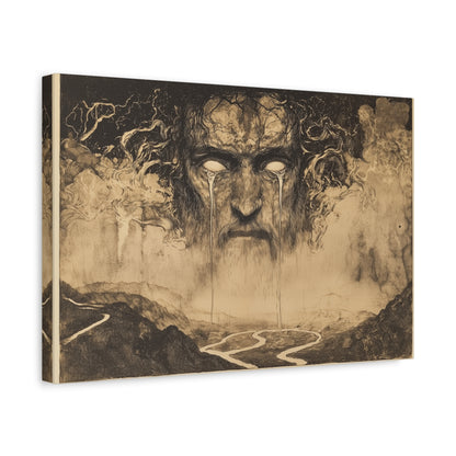 The Weeping Sky Canvas Print