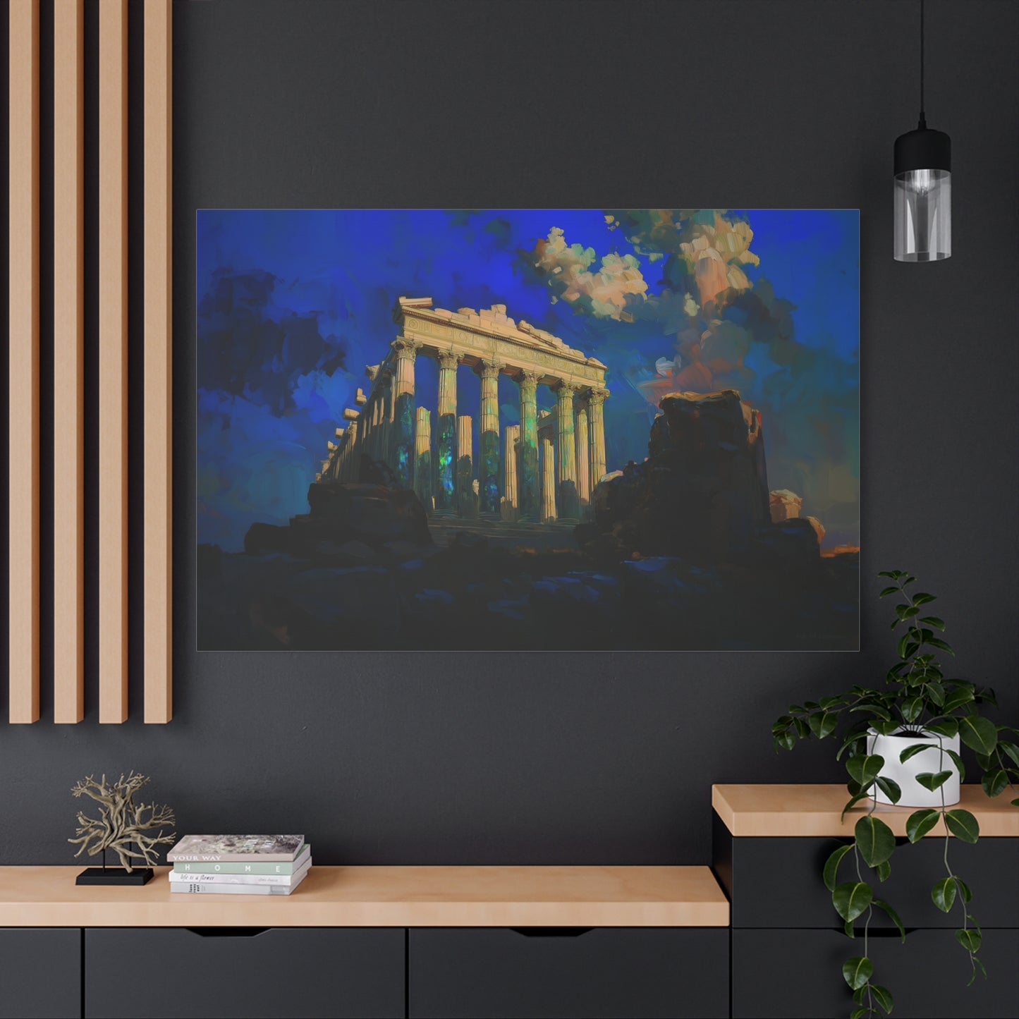 Pillars of Valinor Canvas Print