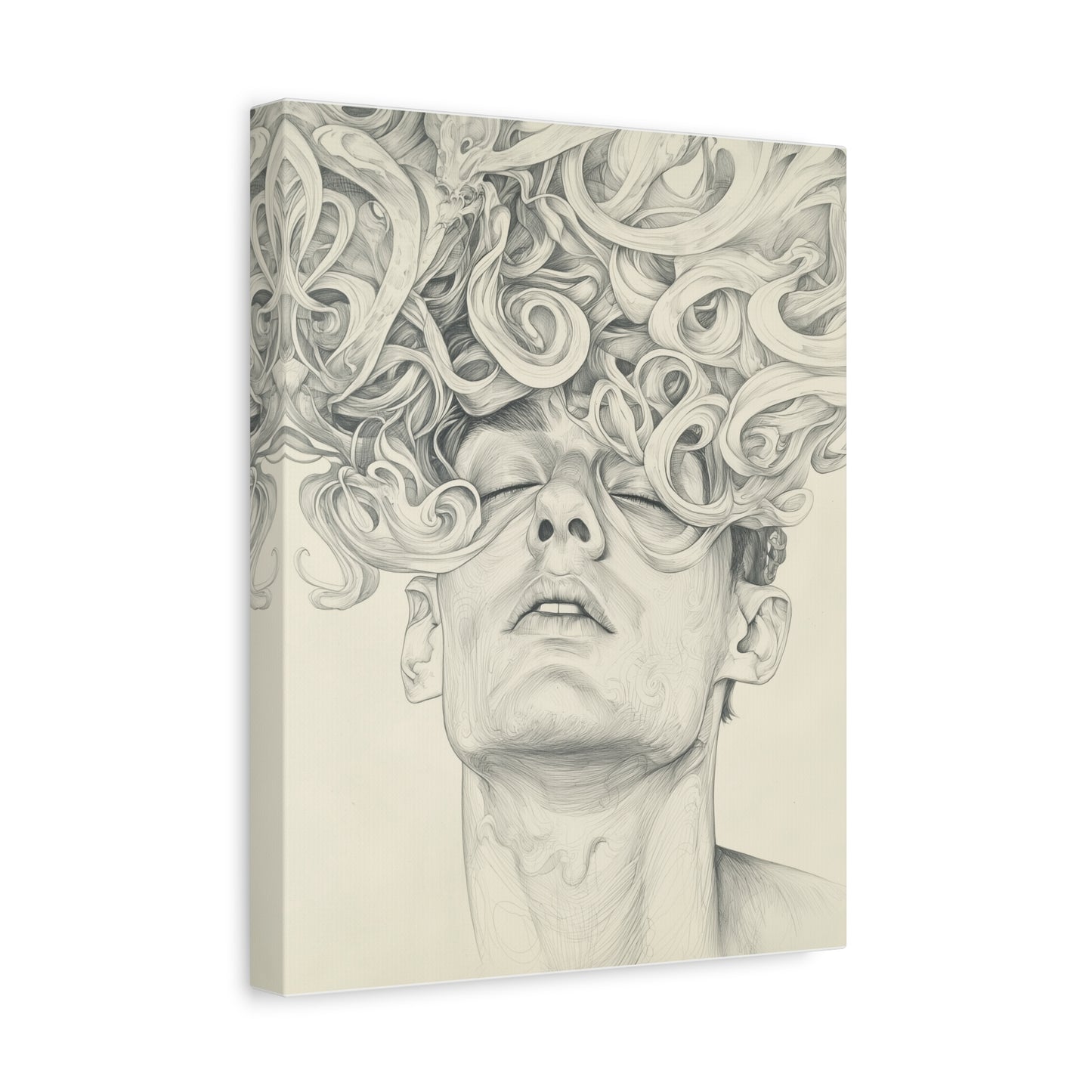 Mind’s Eclipse Canvas Print