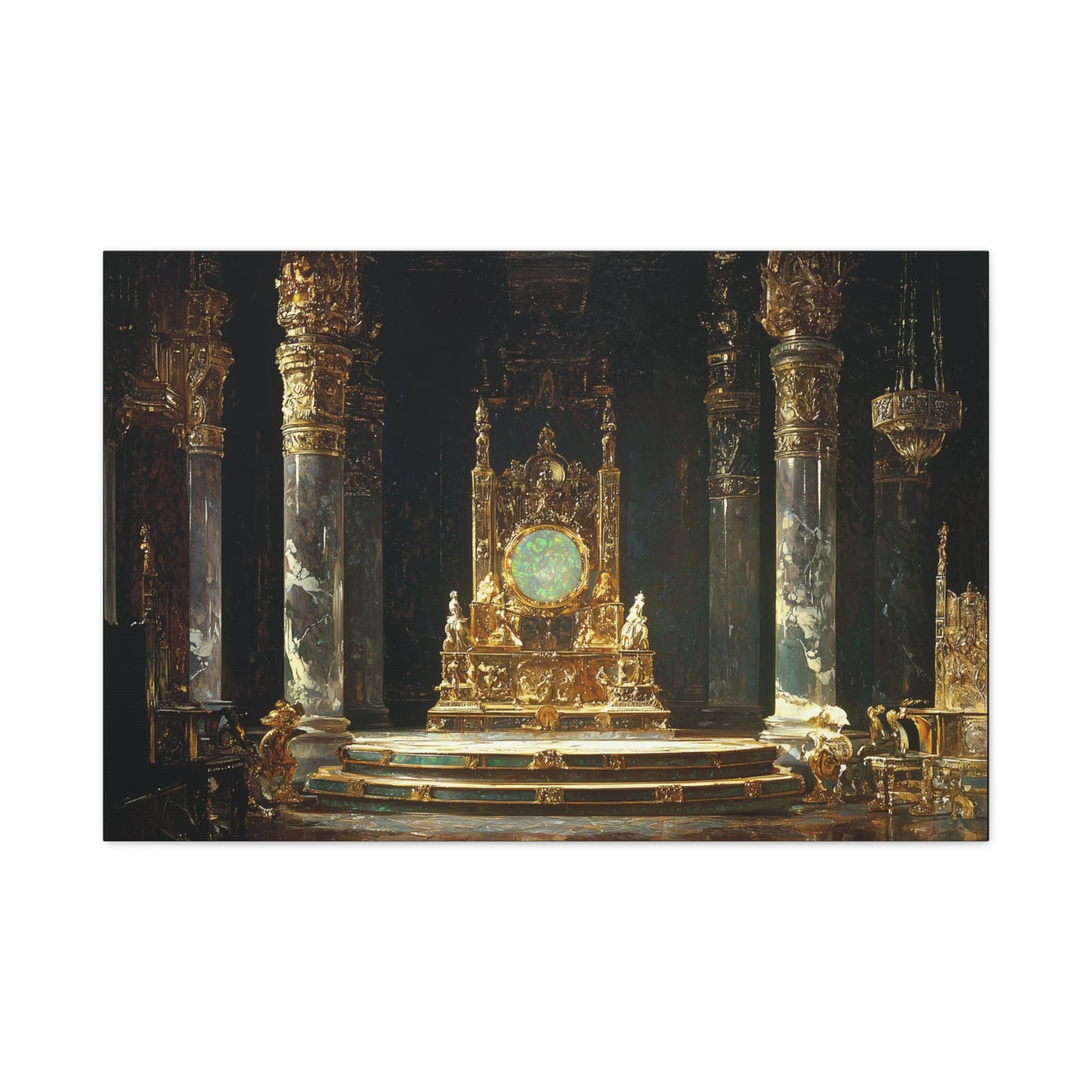 Throne of Valinor Canvas Print