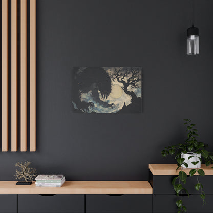 The Night's Lore Canvas Print