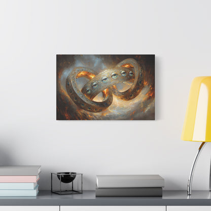 The Infinite Gaze Canvas Print