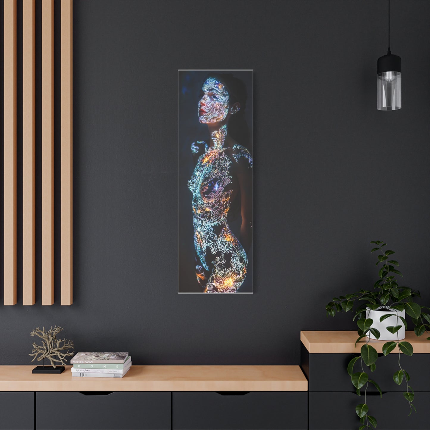 Starlit Enchantment Canvas Print