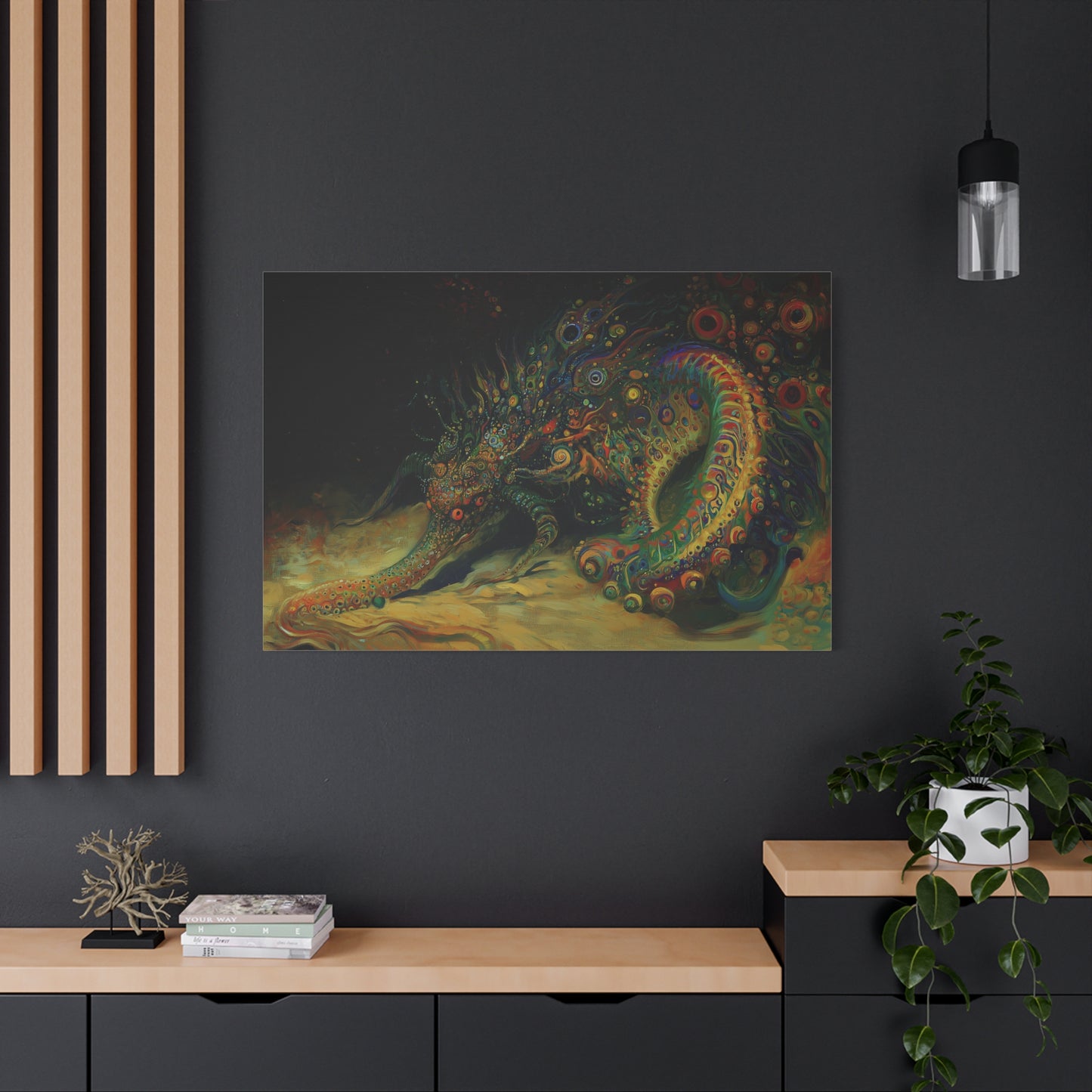 Serpent of the Lore Canvas Print