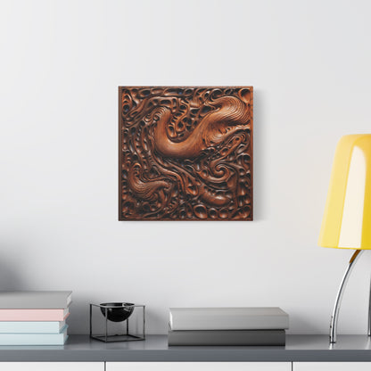 The Hidden Flow Canvas Print