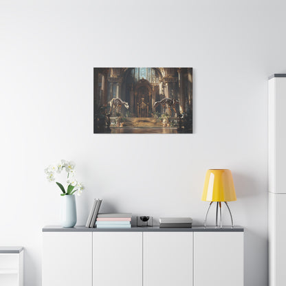 Eldritch Throne Canvas Print