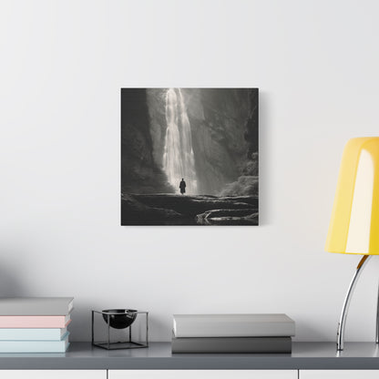 The Silent Fall Canvas Print