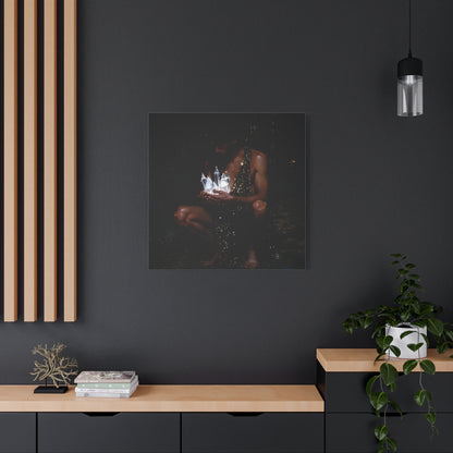 The Crystal Guardian Canvas Print