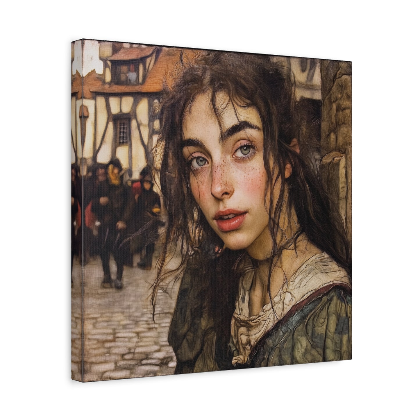 The Whispering Streets Canvas Print