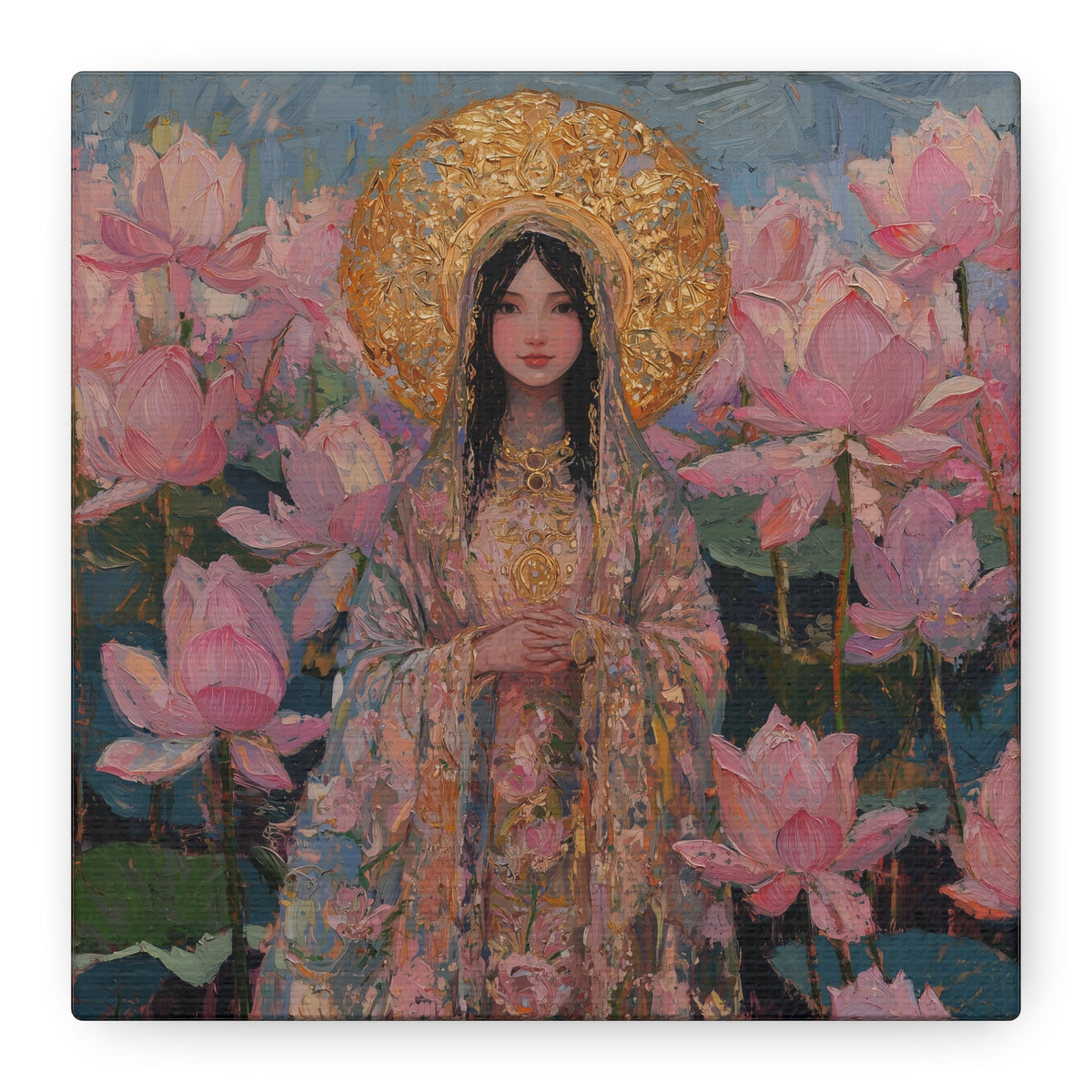 Sacred Blossom Canvas Print