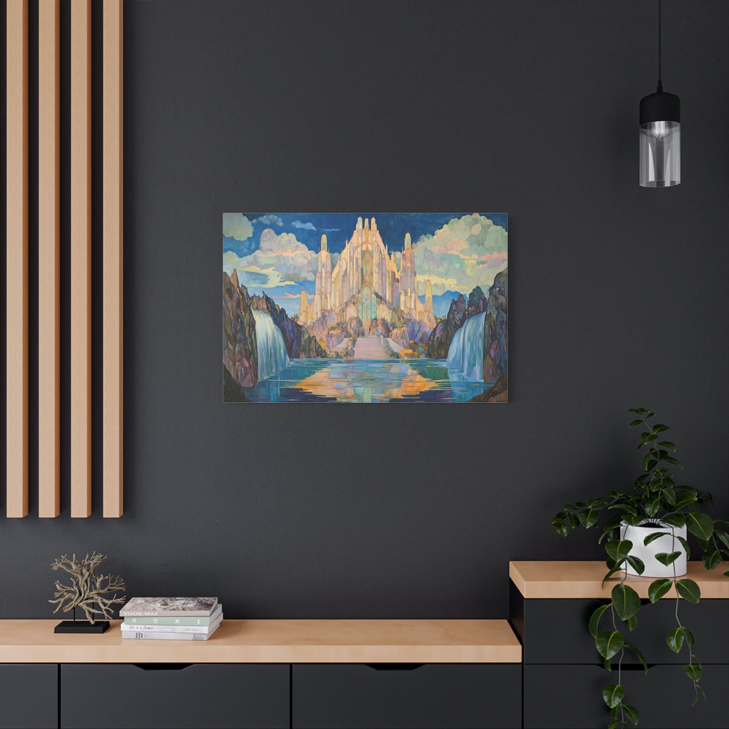 Eternal Fortress Canvas Print