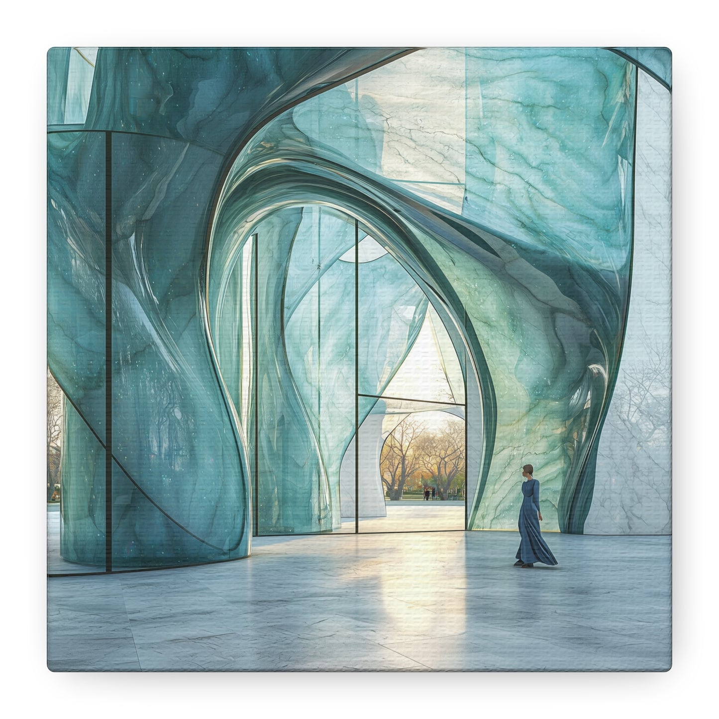 The Balanced Passage Canvas Print