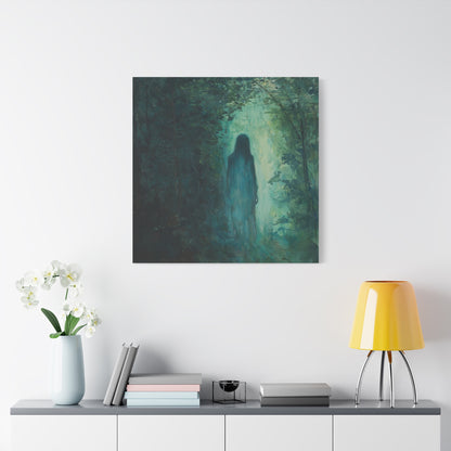 The Haunting Veil Canvas Print