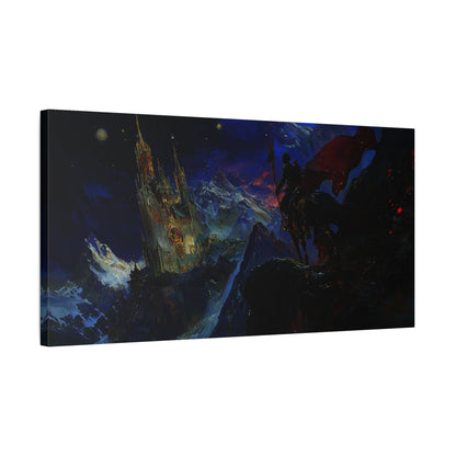 Fortress of Twilight Canvas Print