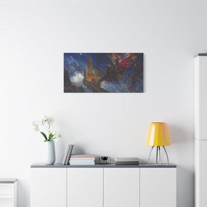 Night’s Majesty Canvas Print