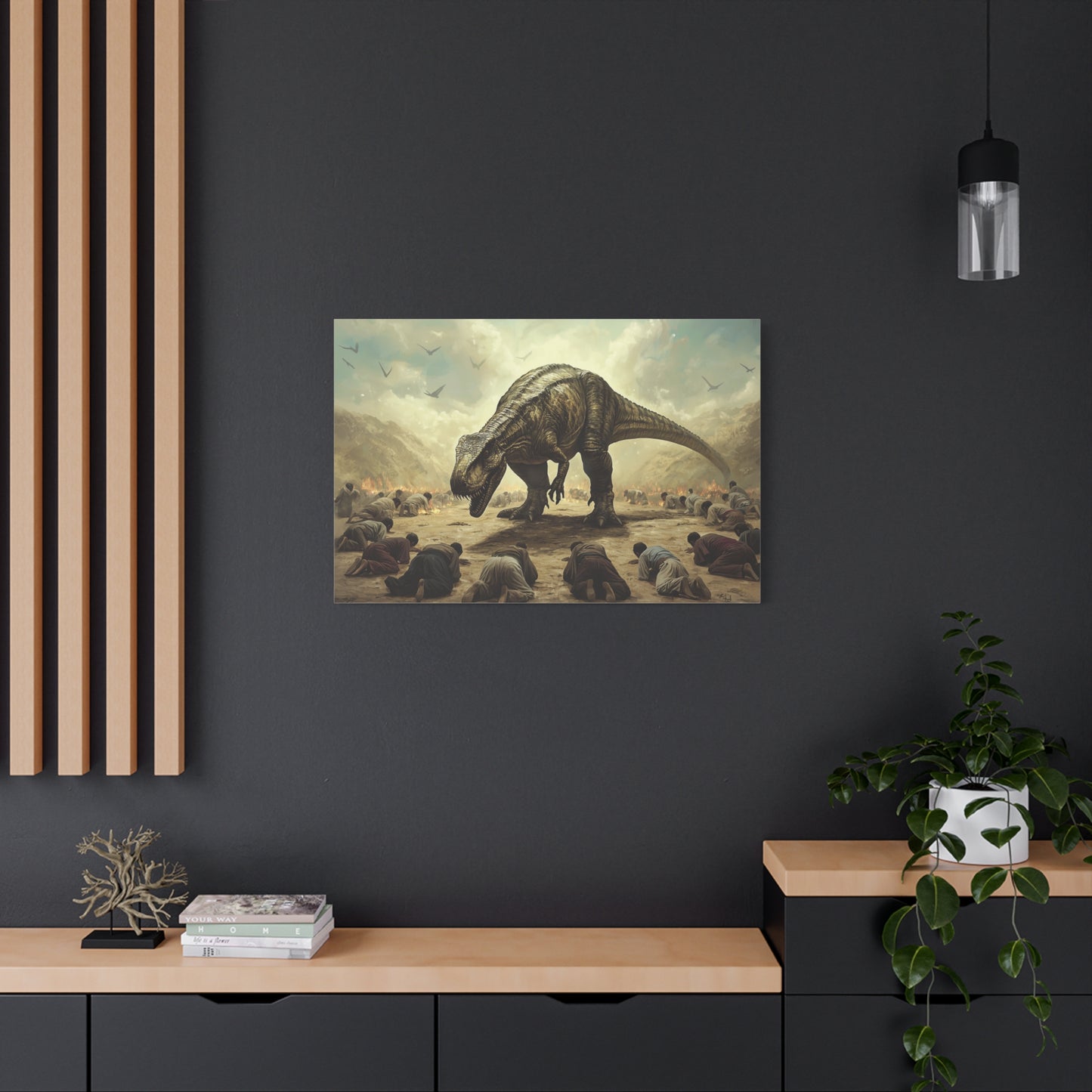 Awe in Dust Canvas Print