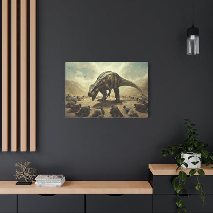 Awe in Dust Canvas Print