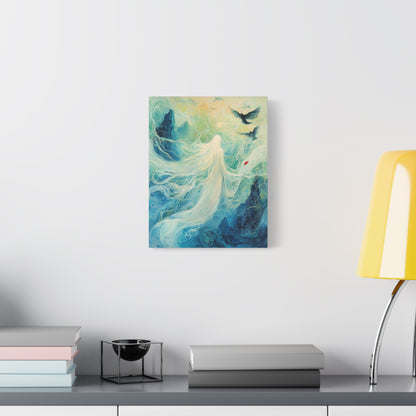 The Whispering Veil Canvas Print