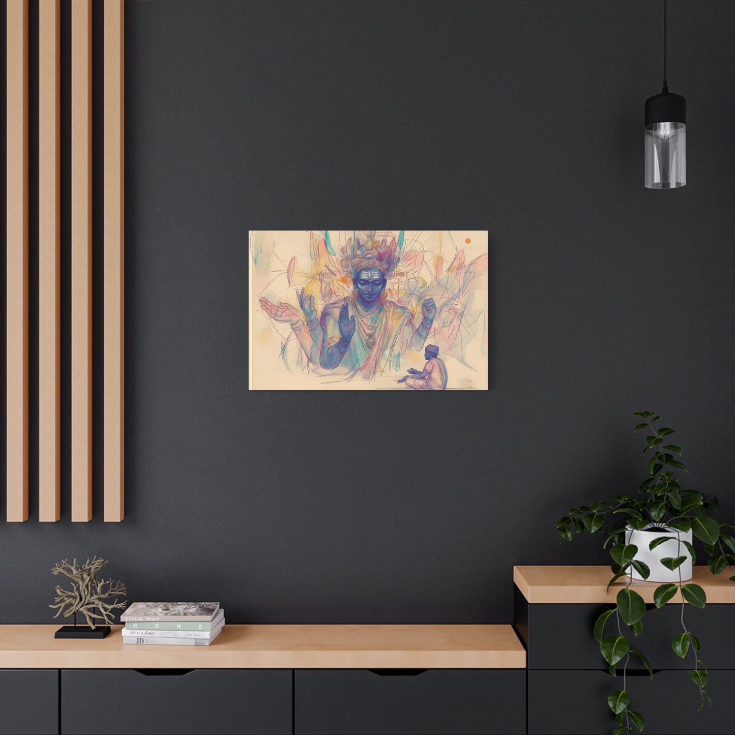 Silent Worship Canvas Print