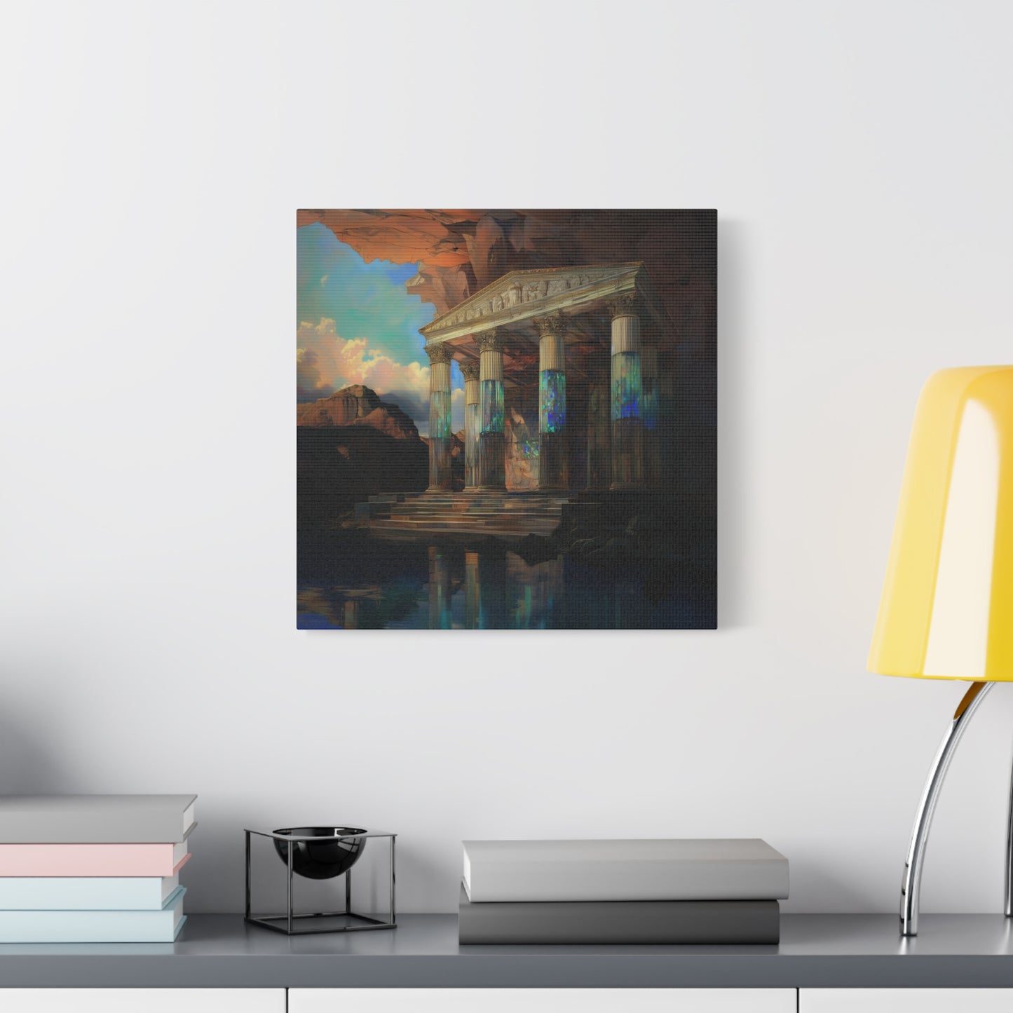 The Dreaming Temple Canvas Print