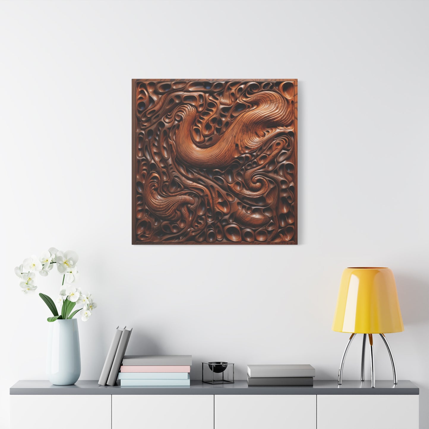 The Hidden Flow Canvas Print