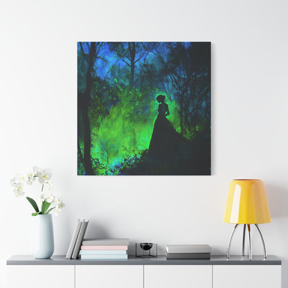 Shadow's Glow Canvas Print