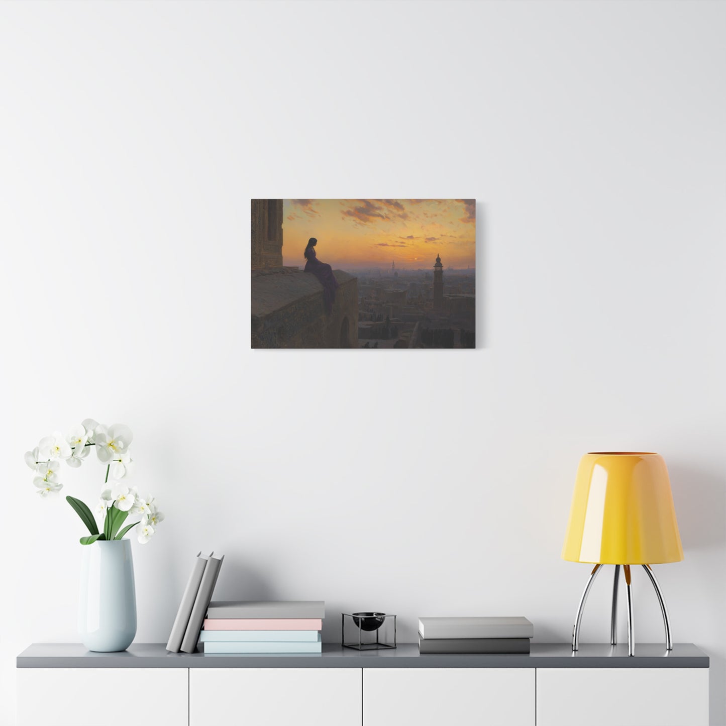 Silent Solitude Canvas Print