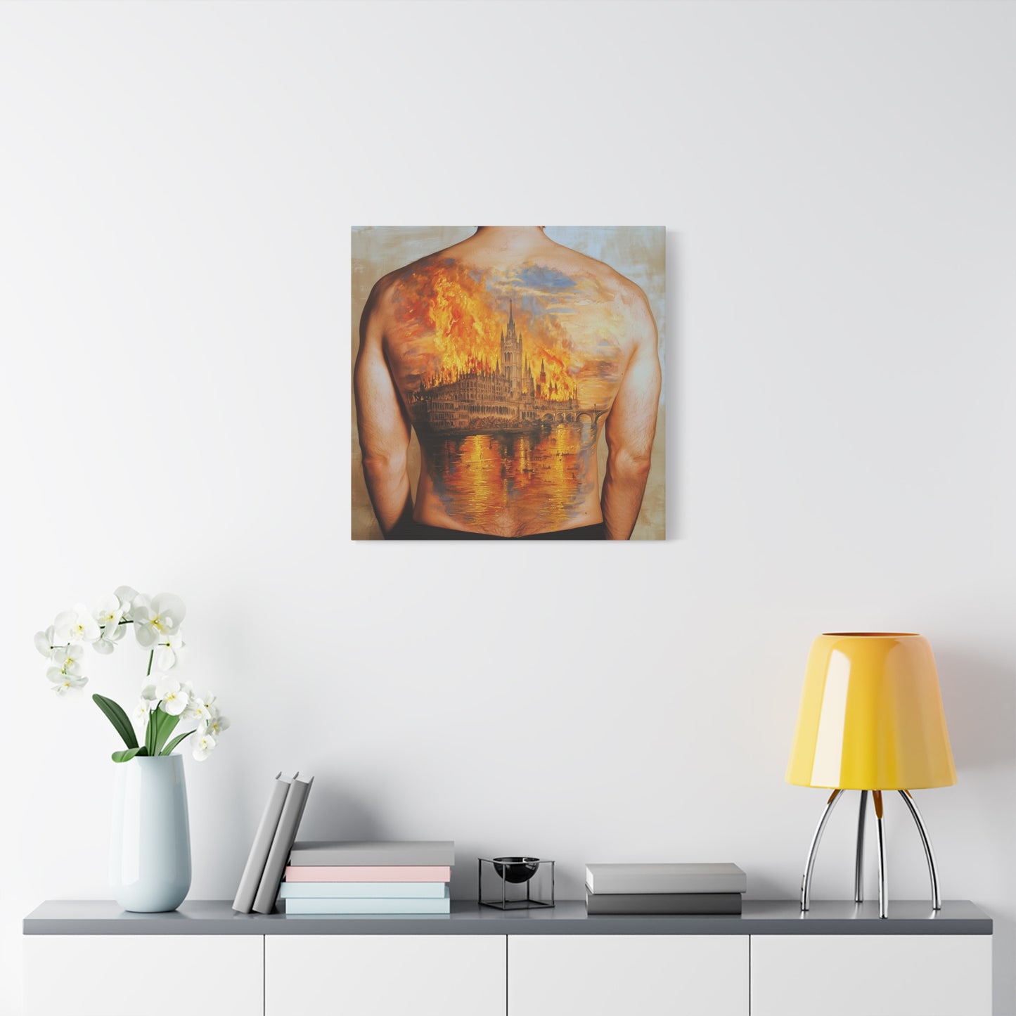 Balance of Fire Canvas Print