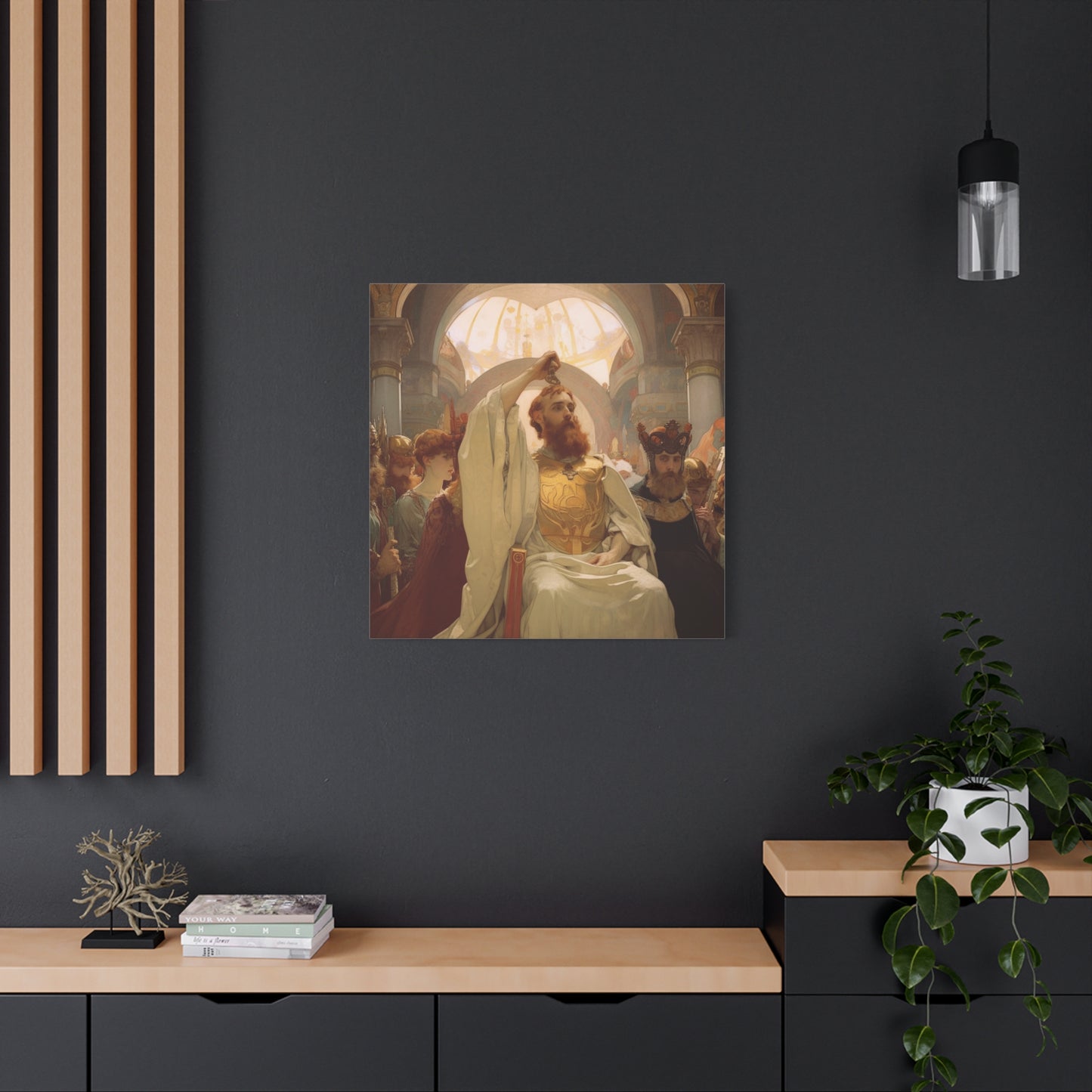 The Eternal Coronation Canvas Print