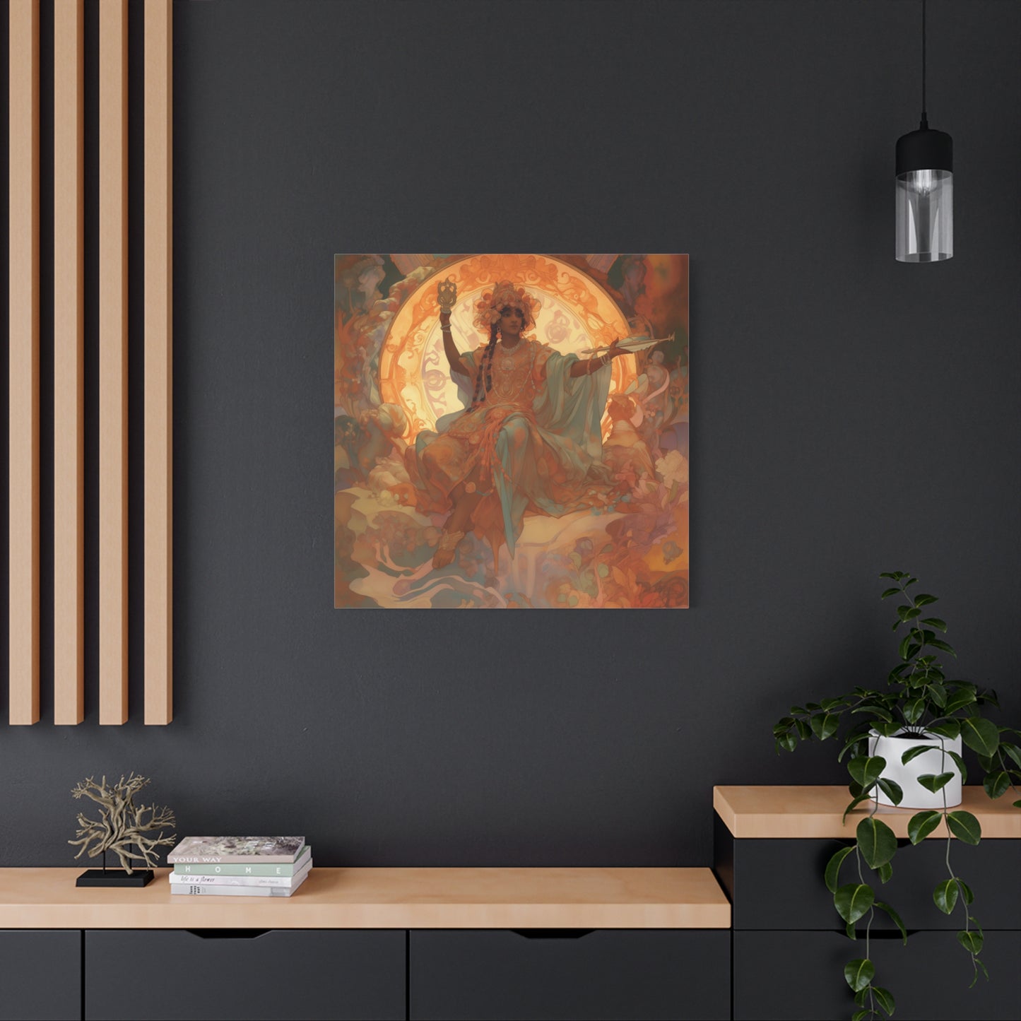 Silent Majesty Canvas Print